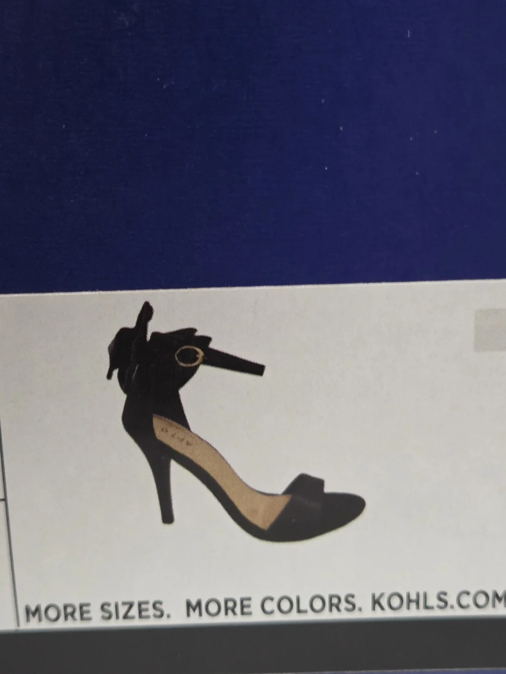Apt. 9 Black Satin Ankle-Strap Stiletto Sandals